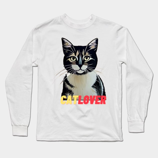 CatLover Long Sleeve T-Shirt by culturageek